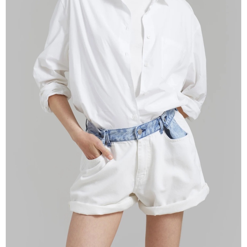 The Frankie Shop Hayla Denim Shorts